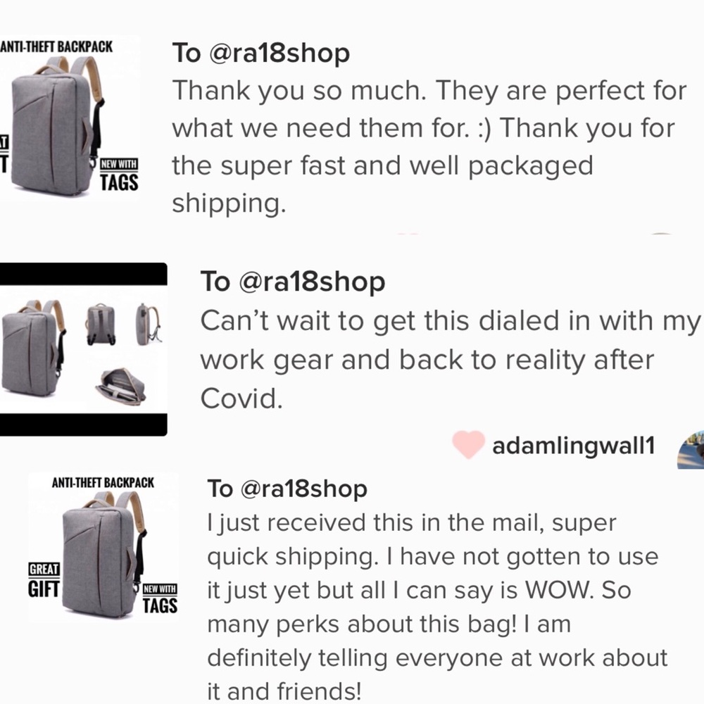 💥BEST SELLER💥Gray Backpack Antitheft - Picture 4 of 10
